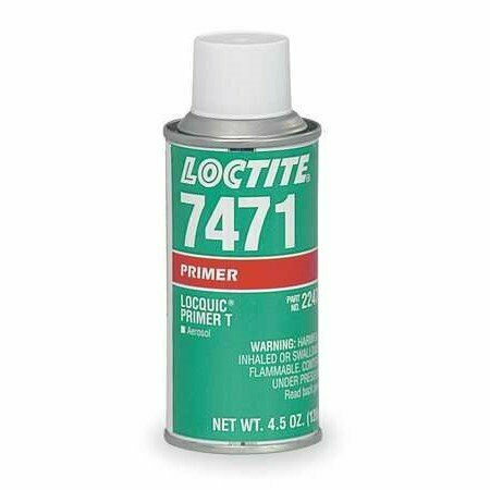 LOCTITE Adhesive Primer, 7471 PRIMER T 4.5 oz Aerosol. LOC22477